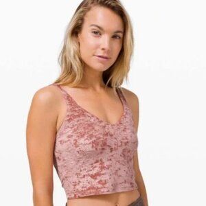 Lululemon Align Tank Crushed Velvet Pink Size 6